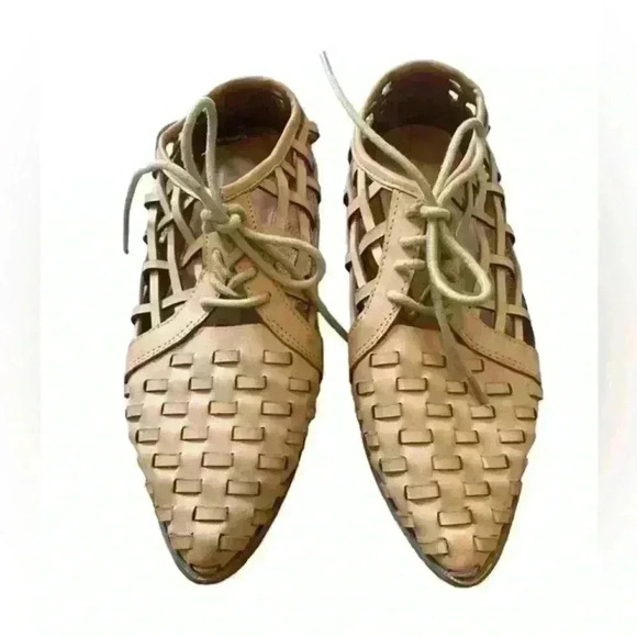 COCONUTS BY MATISSE Gimlet‎ Woven Lace Up Oxfords Size 7.5 - Picture 2 of 9